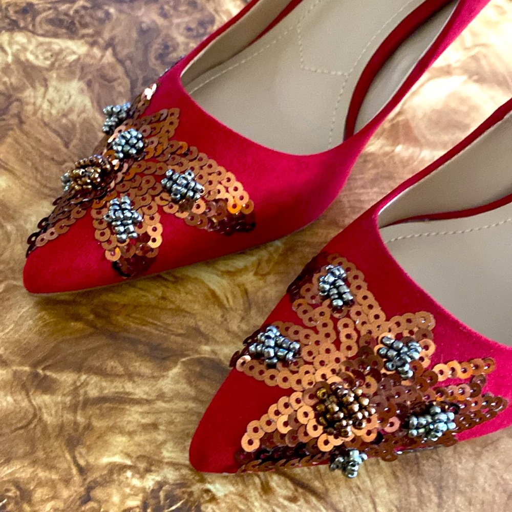 Red Heels - Charles David Sz 8M - Picture 3 of 11